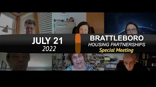 Brattleboro Housing Partnerships Board: BHP Bd Special Mtg 7/21/22