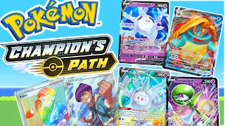 Pokemon Champions Path Elite Trainer Unboxing Rainbow Rares and Charizard V Max?