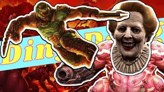 Fighting through Demon Hordes to Kill Margaret Thatcher in Hell - Doom Eternal