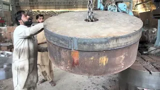 Manufacturing Process of Double Helical Gear with 100yrs old Scottish Machine