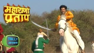 Pratap Fight Sequence in Maharana Pratap | On Location | Sony Tv