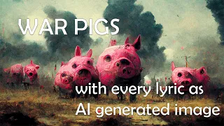 War Pigs  - AI illustrating every lyric