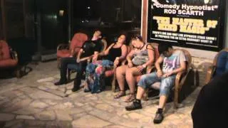 Pat hynotised Kavos 2011 Part 1