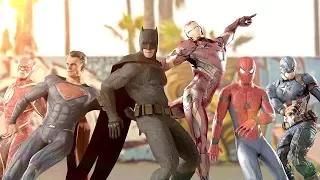 Avengers vs Justice League Dance Battle | Marvel vs Dc Comics Dance Battle