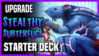 How to Upgrade the Stealthy Subterfuge Starter Deck - Magic Arena