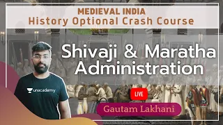 Shivaji and Maratha Administration | Medieval Indian History HISTORY OPTIONAL | UPSC CSE