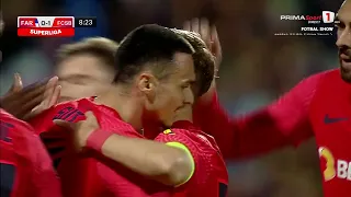 GOOOL FCSB. Super şut al lui...Şut. Roş-albaştrii, pe locul 1 la acest scor