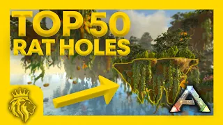 (NEW) TOP 50 PVP RAT HOLES On ARK: Survival Evolved | 2020 |