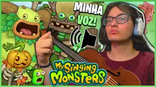 FIZ A MÚSICA DA ILHA DE PLANTA COM A MINHA VOZ! | My Singing Monsters
