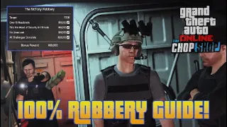 GTA Online: The Tony McTony Robbery - 100% Challenge Guide!