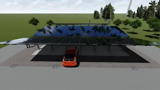 Mannen van Staal - Animatie Carports