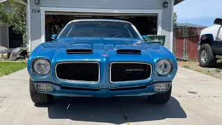 Pontiac Firebird 1971 Restoration build part 3￼