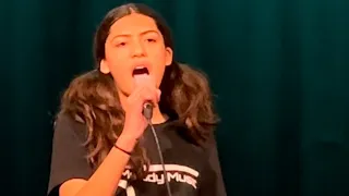 She Used to Be Mine from Waitress performed by Jazlynn 11 years old