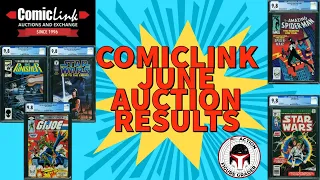 CGC Graded Comic Book Market Update | ComicLink June Auction Results