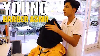 TURKISH BARBER | YOUNG BARBER ASMR MASSAGE • ASMR SLEEP TRIGGERS