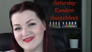 Saturday Random Swatchfest 4/16/2016