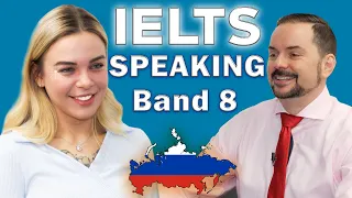 IELTS Speaking Beautiful Band 8 Interview with Strategy and Subtitles