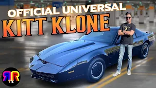 The last licensed Universal Studios K.I.T.T. Replica? | Knight Rider {Quick Bytes}