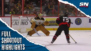 Boston Bruins at Ottawa Senators | FULL Shootout Highlights - December 27, 2022