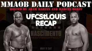 UFC St. Louis: Lewis vs. Nascimento Recap MMAOB Daily Podcast For May 12th