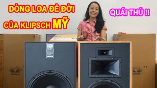 Klipsch Forte IV Dòng Loa Huyền Thoại của Mỹ được Sản xuất liên lục từ 1985 đến giờ Vì QUÁ HAY