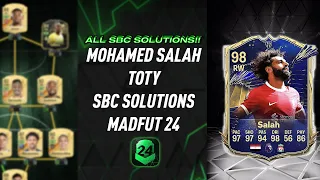 MOHAMED SALAH | ALL 14 SBCS | (Easiest Way Possible) | MadFUT 24