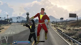 GTA 5 - Shazam VS BlackAdam