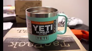 Yeti Rambler 14oz Coffee Mug/Camping Mug Review!