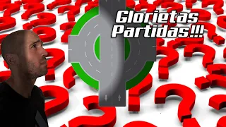 COMO hacer una GLORIETA PARTIDA- COMO HACER UNA ROTONDA PARTIDA-GLORIETAS PARTIDAS