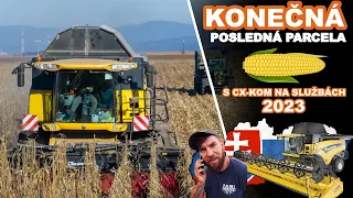 KONEČNÁ !!!  [ Posledna parcela v kukurici = Užili sme si to NAPLNO  ] s CX-KOM na službách #38