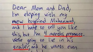 Vater findet Abschiedsbrief von 16 jähriger Tochter - Die letzte Zeile lässt ihn fassungslos