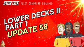 LOWER DECKS Part 2 | How to play Star Trek Fleet Command | Outside Views STFC