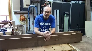 Butterfly Leaf Dining Table 2 - Rails and Joinery