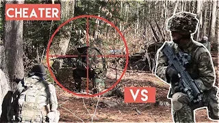 Ex British Army Soldier VS Airsoft CHEATERS! - Names Nicco