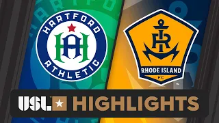 6.1.2024 | Hartford Athletic vs. Rhode Island FC - Game Highlights