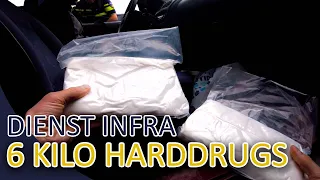 6 kilo harddrugs aangetroffen tijdens controle  | Politie dienst INFRA Aflevering 2