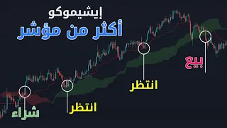 شرح مبسط لمؤشر الايشيموكو وطريقة استخدامه في التداول واشارات الدخول والخروج بأفضل الطرق