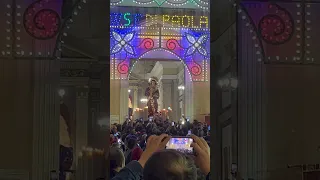 Processione San Francesco di Paola 2024 - Trapani entrata in chiesa