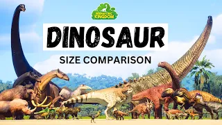 Dinosaur Size Comparison | Prehistoric Kingdom