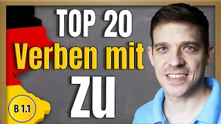 Verben mit zu | Top 20 German verbs with "zu" | Infinitiv mit zu