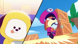 Brawl Stars x BT21 Skins are HERE! (Parody)