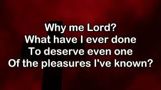 Why Me Lord? Lord Help Me Jesus - Kris Kristofferson (Lyrics)