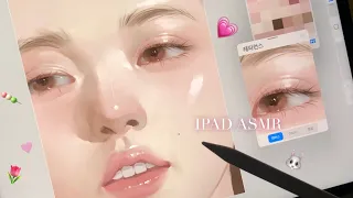 ipad drawing asmr ✨ IVE jang wonyoung | procreate portrait brushes