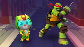 WHO IS THE BEST? PLANET POWER TOM HERO vs NINJA TURTLES from Rise of the TMNT? LITTLE MOVIES 2020