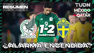 Resumen y goles | México 1-2 Suecia | Amistoso Internacional | TUDN