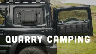 Quarry Camping & Campfire Crafting - New Jimny Setup, I Ditched the Roof Tent