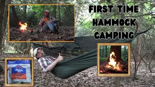 First Time Hammock Camping