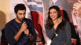 A very Funny Question by Reporter | FUNNY Answer by Ranbir & Deepika | 'MUST WATCH'