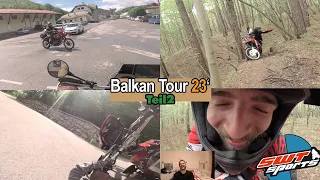 Balkan-Tour 2023 | Teil 2 | Die jungen Helden in Motorradhosen auf ihren großen Reise-Enduro´s
