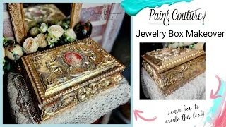 Creative Mould Makeover: Revamping A Vintage Jewelry Box From Trash To Treasure